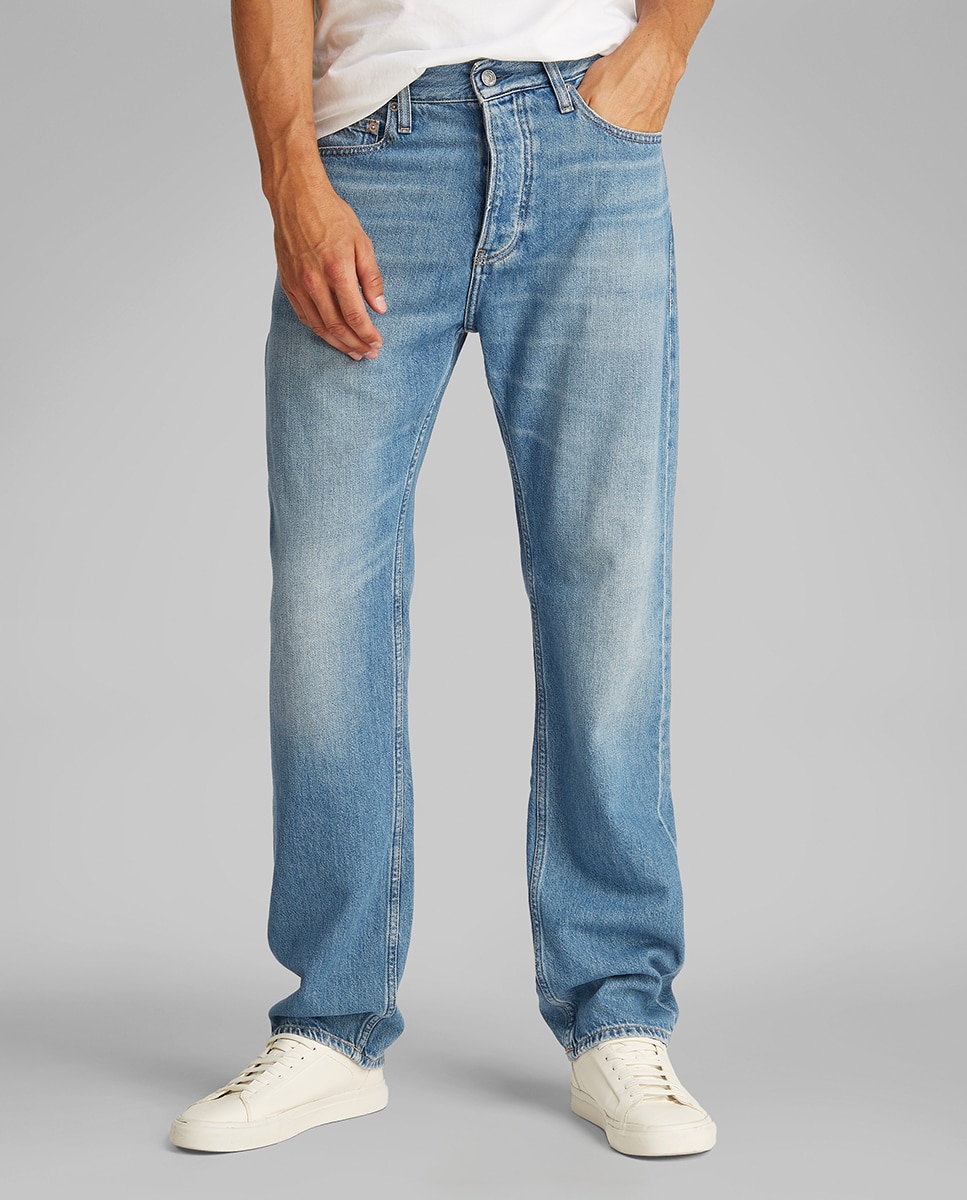 Jeans Standard Straight Azul-2