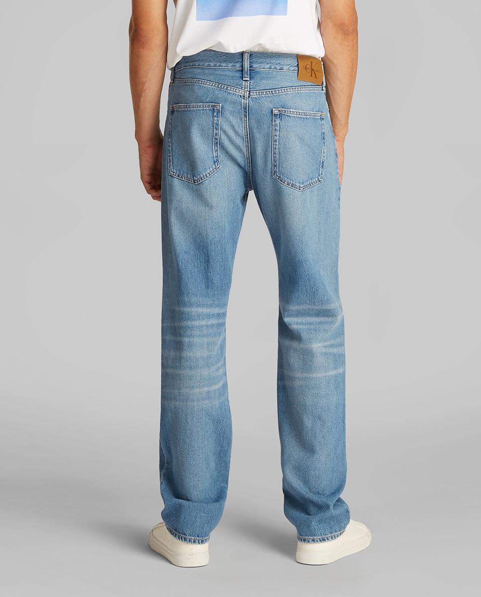 Jeans Standard Straight Azul-3