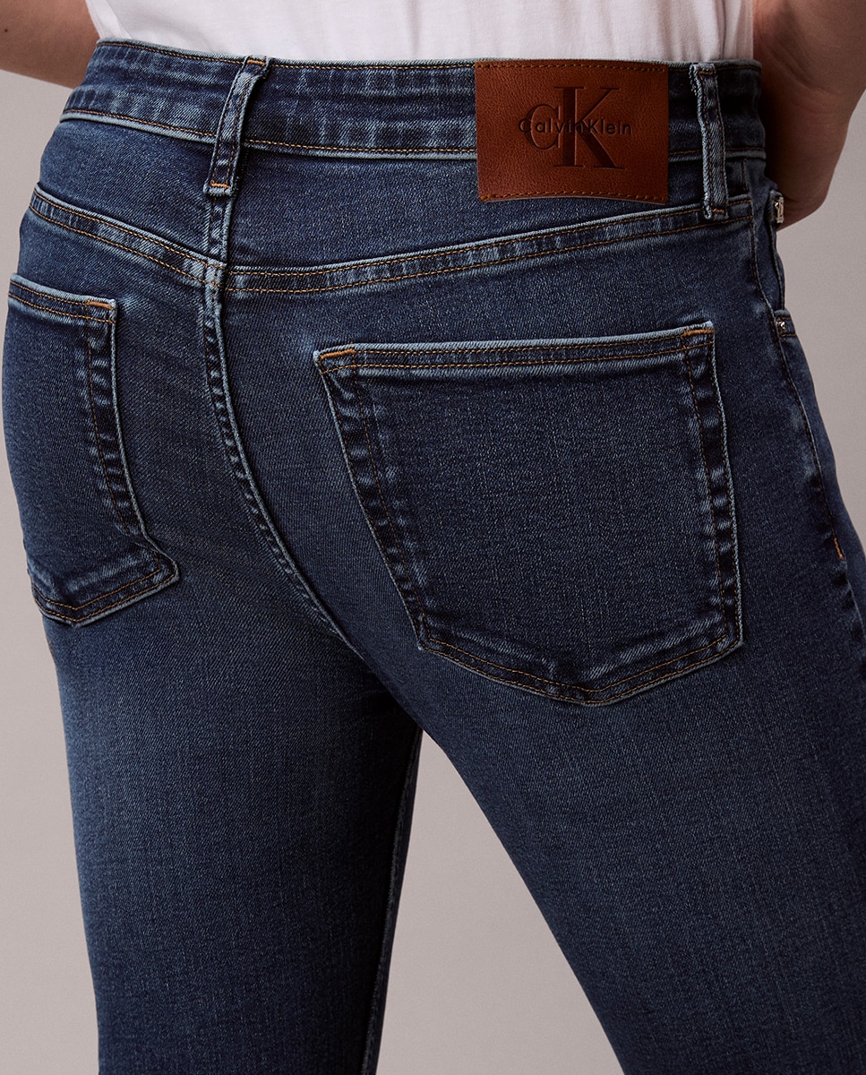 Jeans Skinny Fit Azul-4