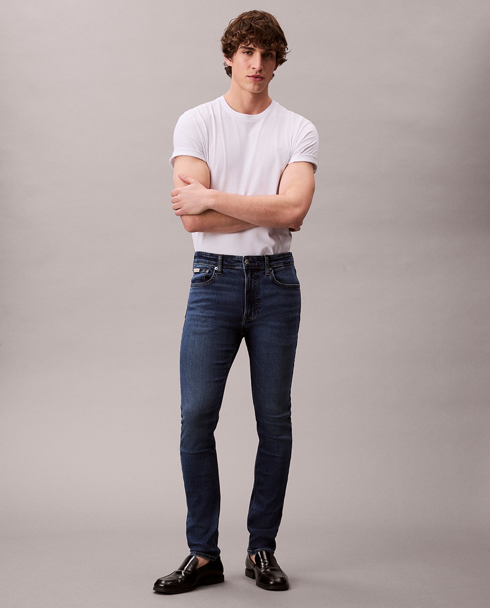 Jeans Skinny Fit Azul-6