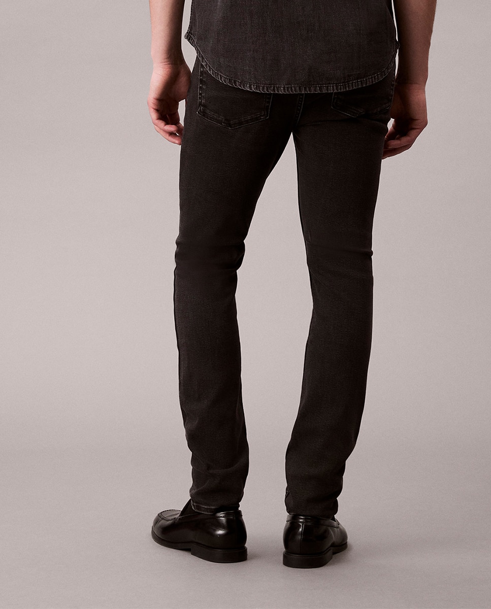 Jeans Skinny Fit Preto-3