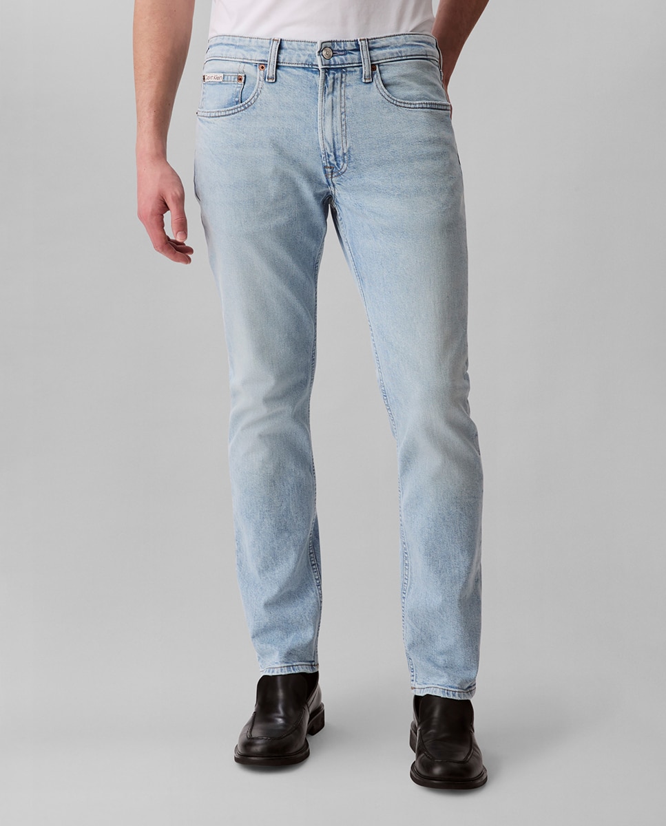 Jeans Slim Fit Azul-claro-2