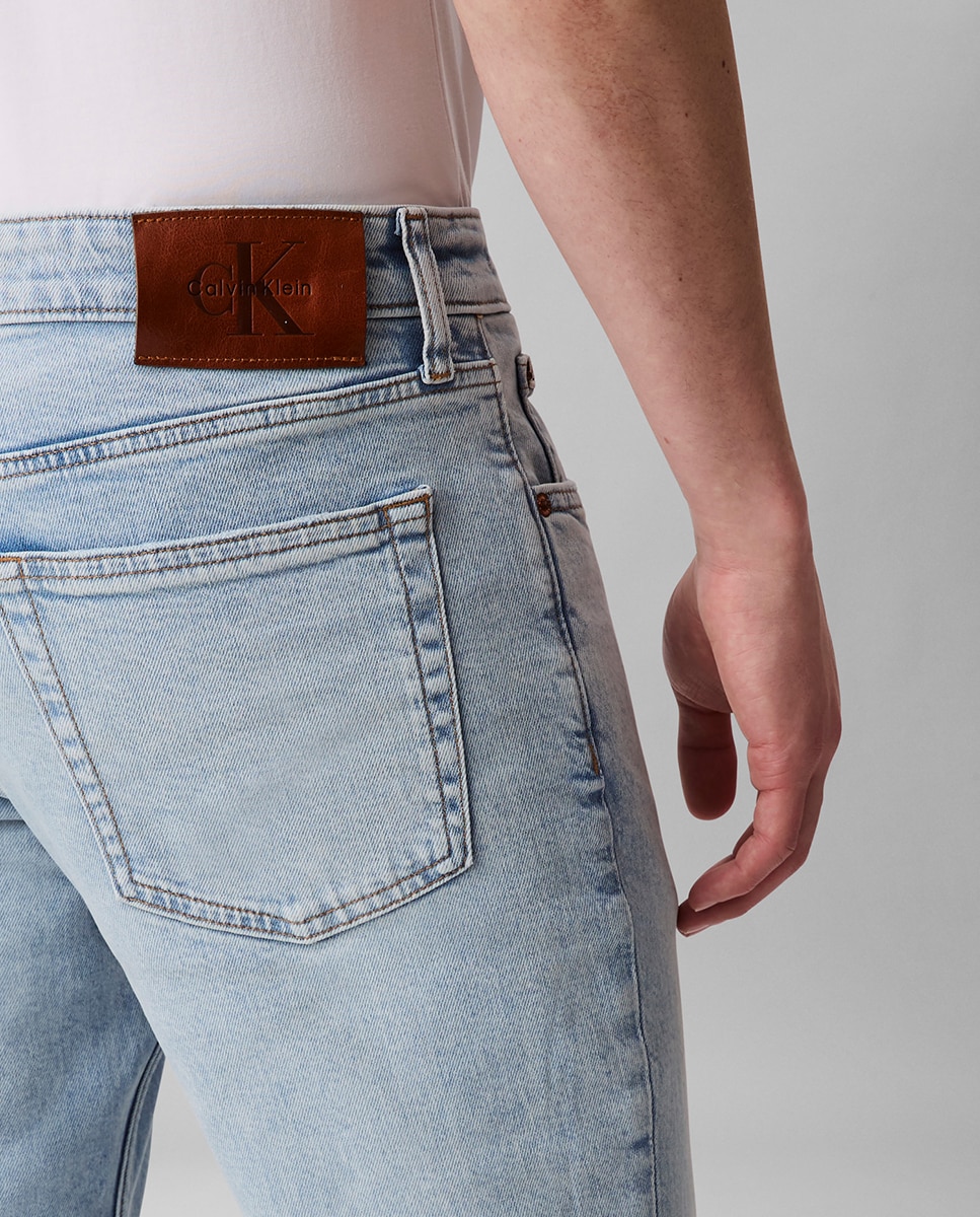 Jeans Slim Fit Azul-claro-5