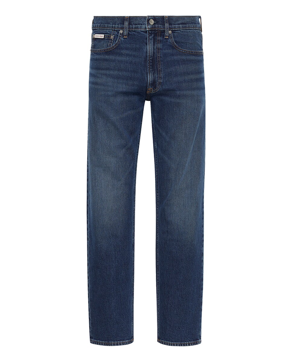 Jeans Fit Standard Straight Azul-6