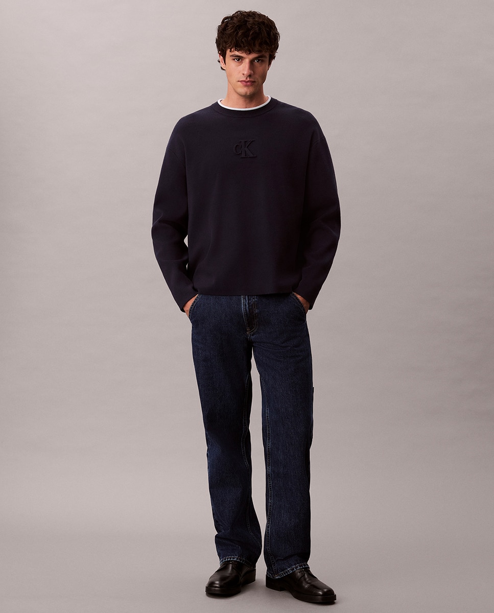Jeans Fit Carpenter Azul-1