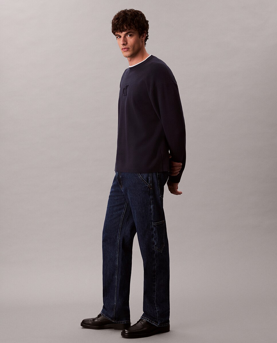 Jeans Fit Carpenter Azul-2