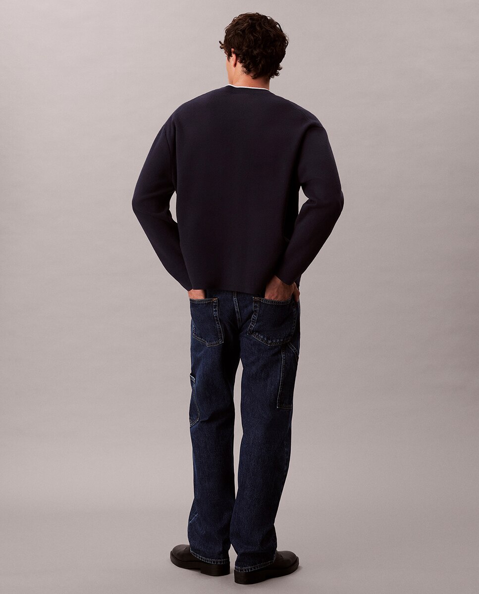 Jeans Fit Carpenter Azul-4