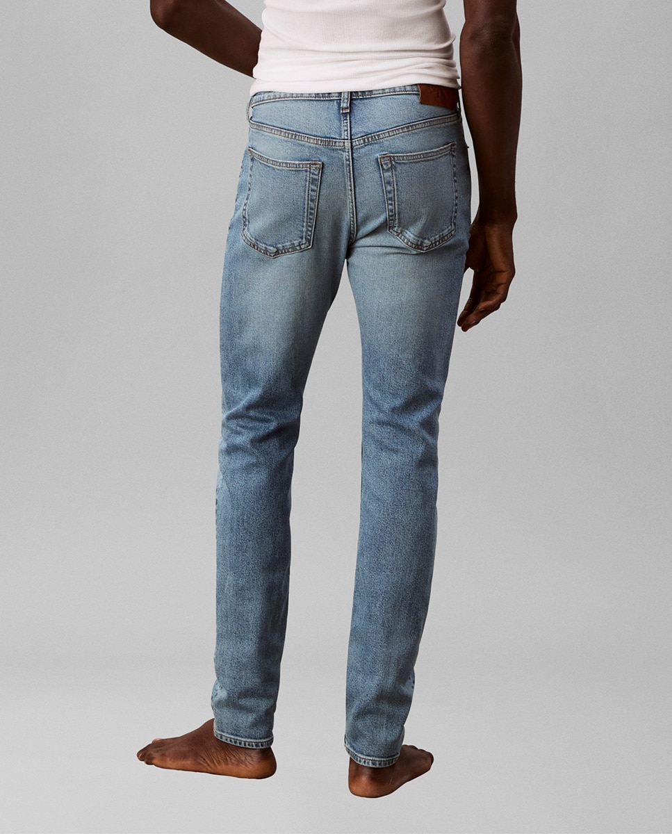 Jeans Slim Fit Azul-claro-3