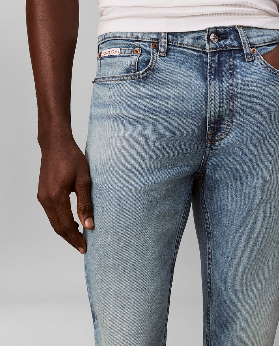 Jeans Slim Fit Azul-claro-4