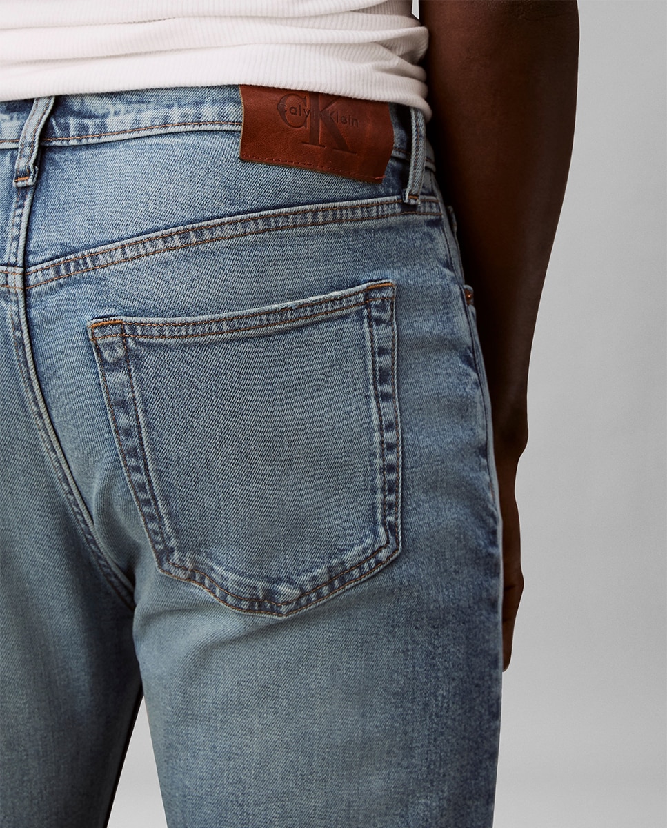 Jeans Slim Fit Azul-claro-5