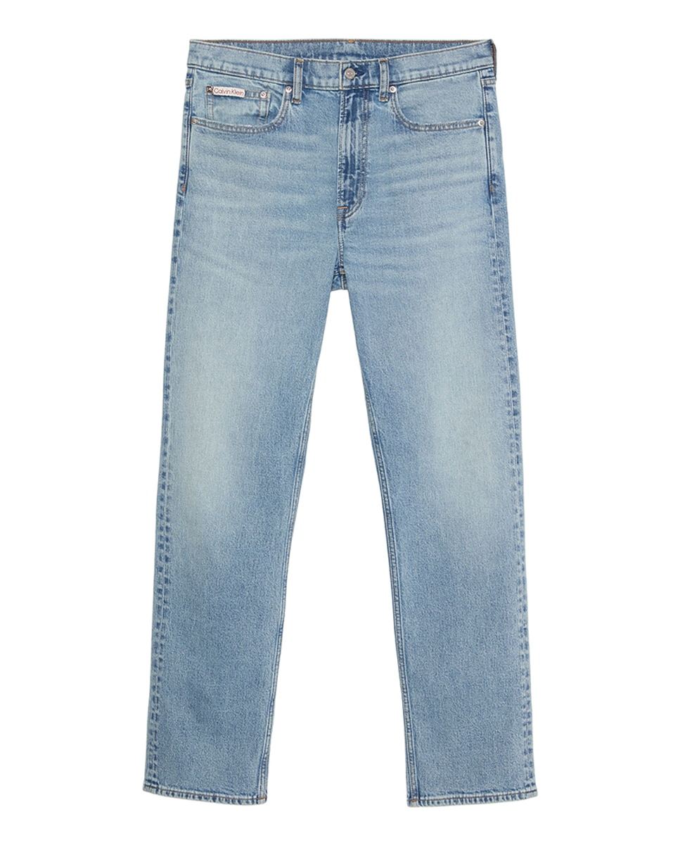 Imagen 6 de Vaquero Hombre Recto Estándar - Calvin Klein Jeans - Azul claro Azul claro