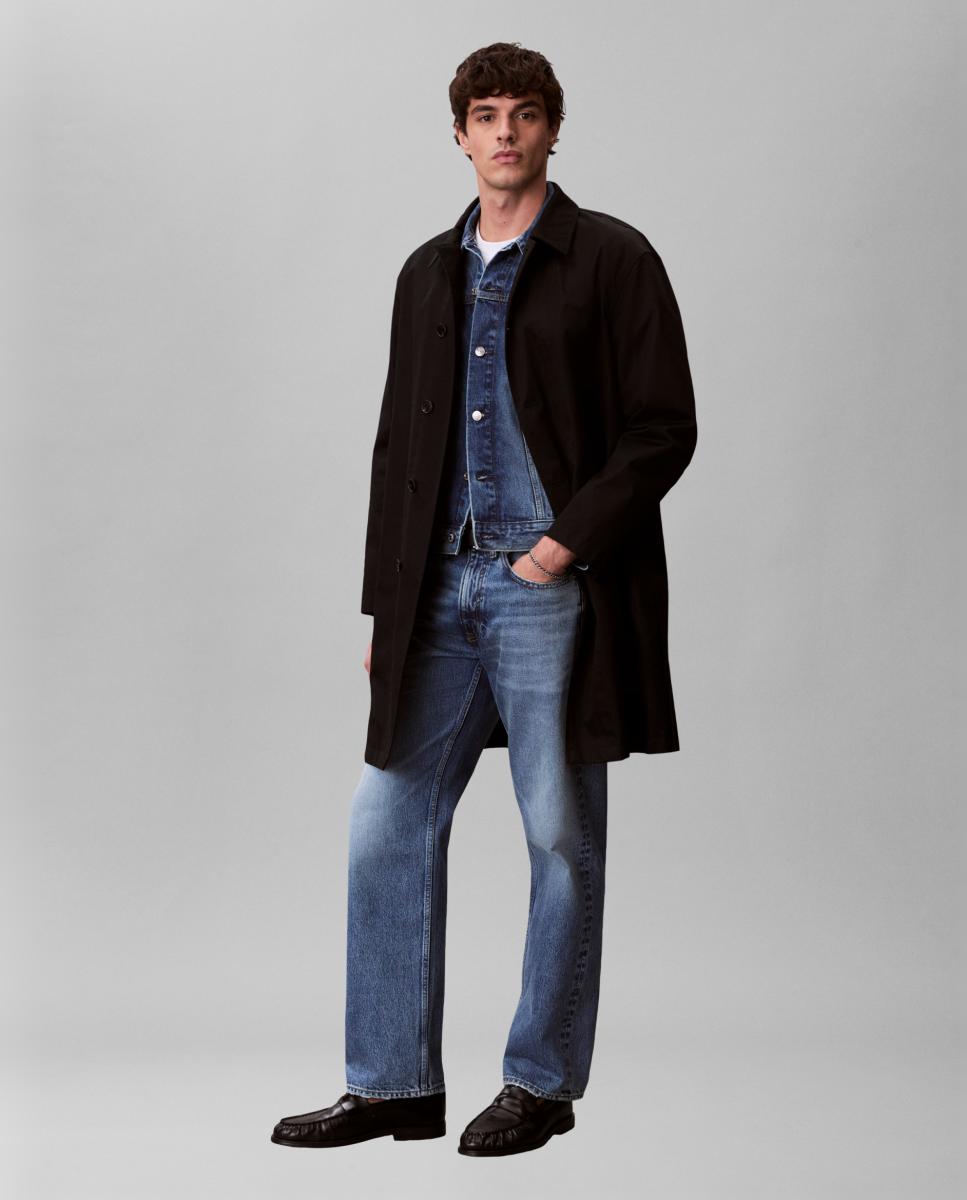 Jeans Straight Fit Azul-7