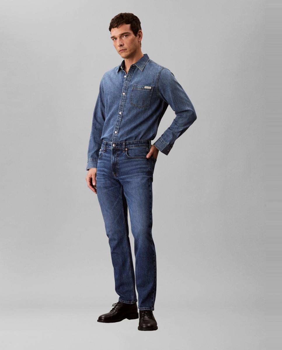 Jeans Slim Fit Azul-1