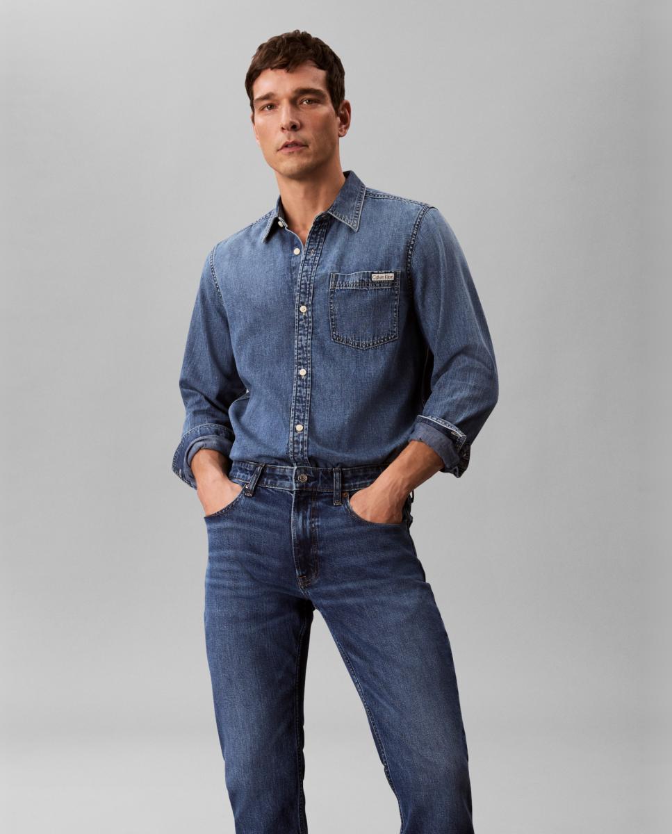 Jeans Slim Fit Azul-2