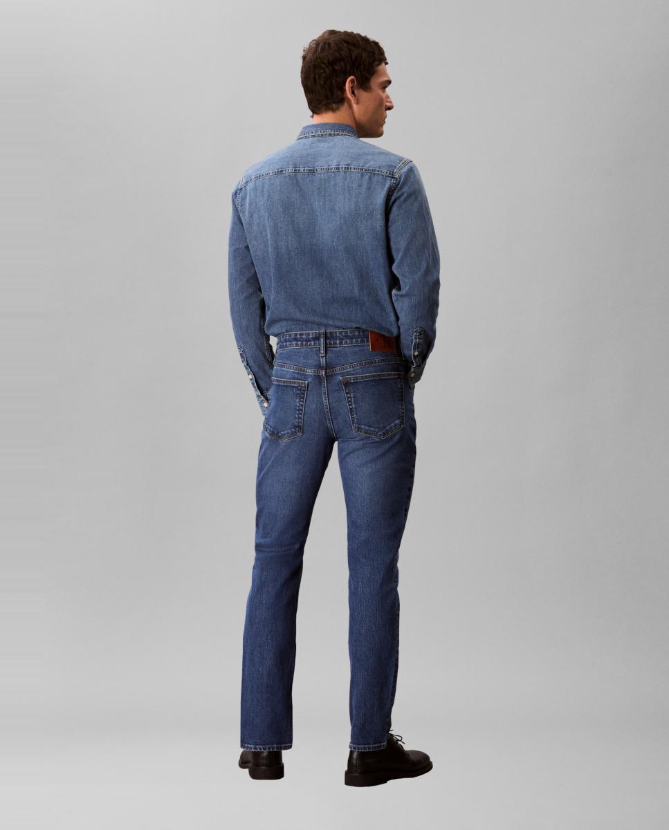 Jeans Slim Fit Azul-3