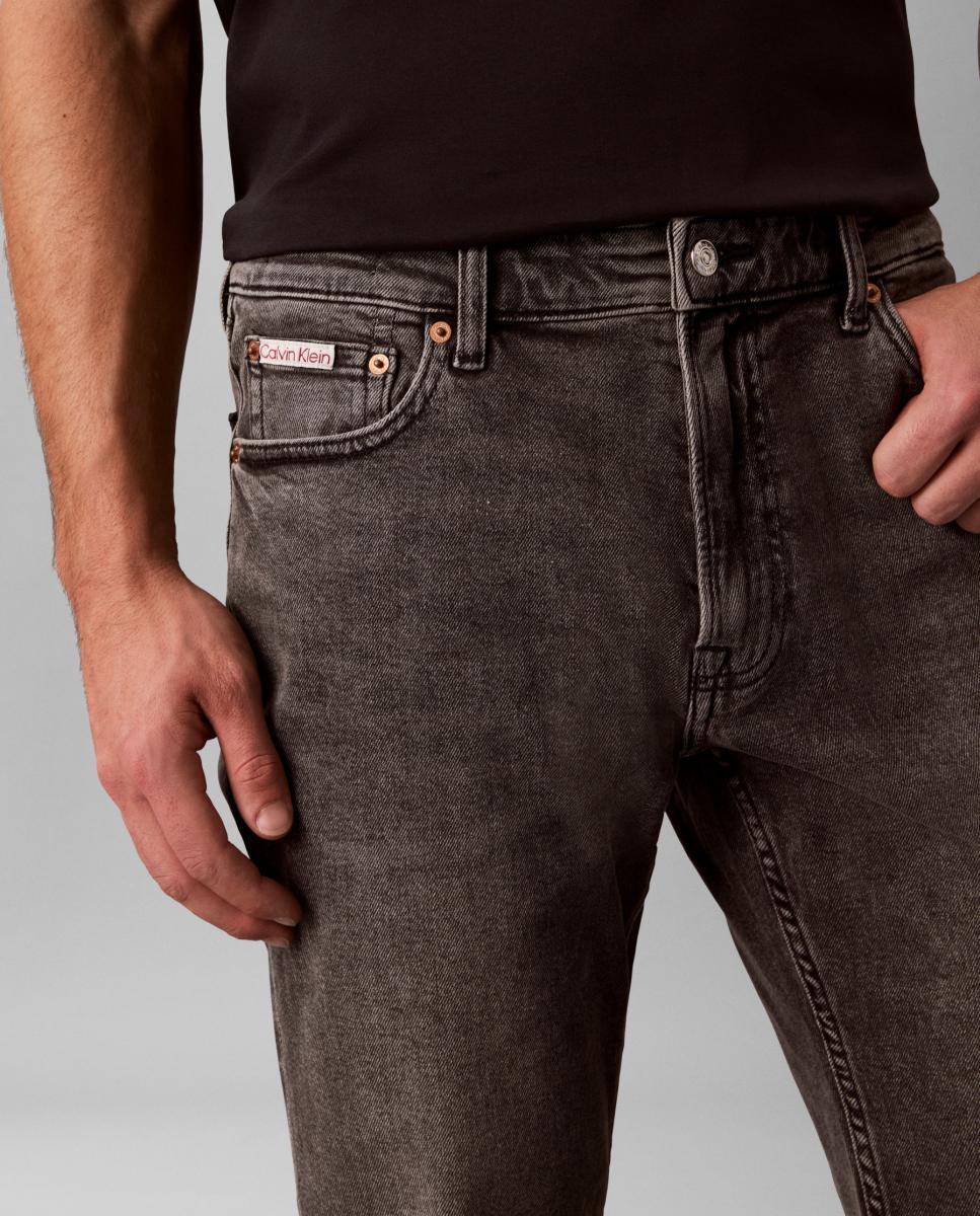 Jeans Slim Fit Cinzento-escuro-2