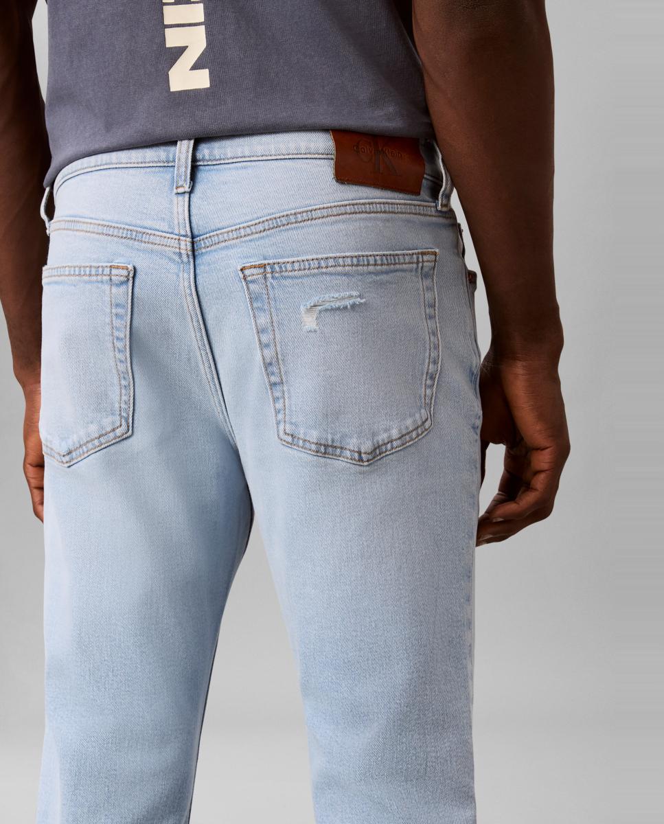 Jeans Slim Fit Azul-claro-4