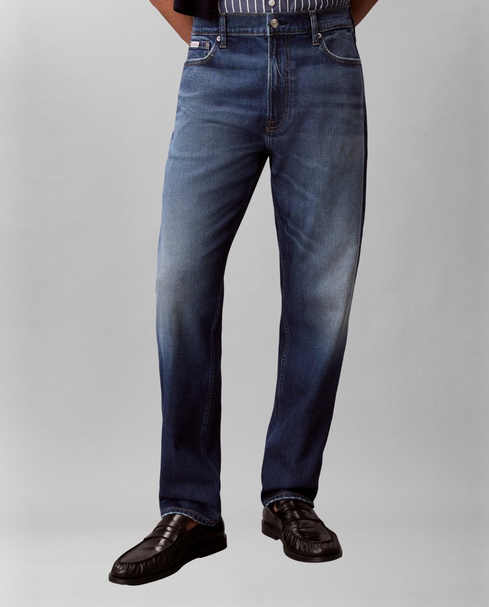 Jeans Classic Fit Azul-2