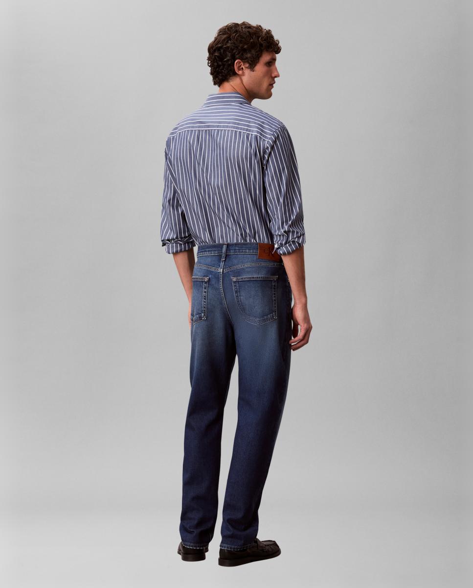 Jeans Classic Fit Azul-3