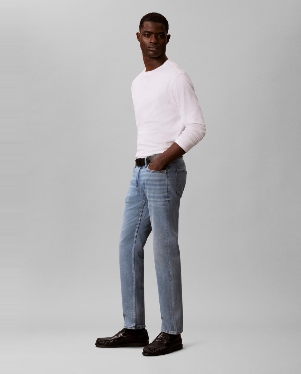Jeans Slim Fit Portofino Azul-5