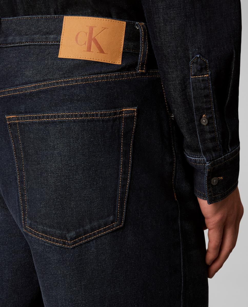 Vaquero Hombre Fit relajado baggy - Calvin Klein Jeans - Azul Azul-5
