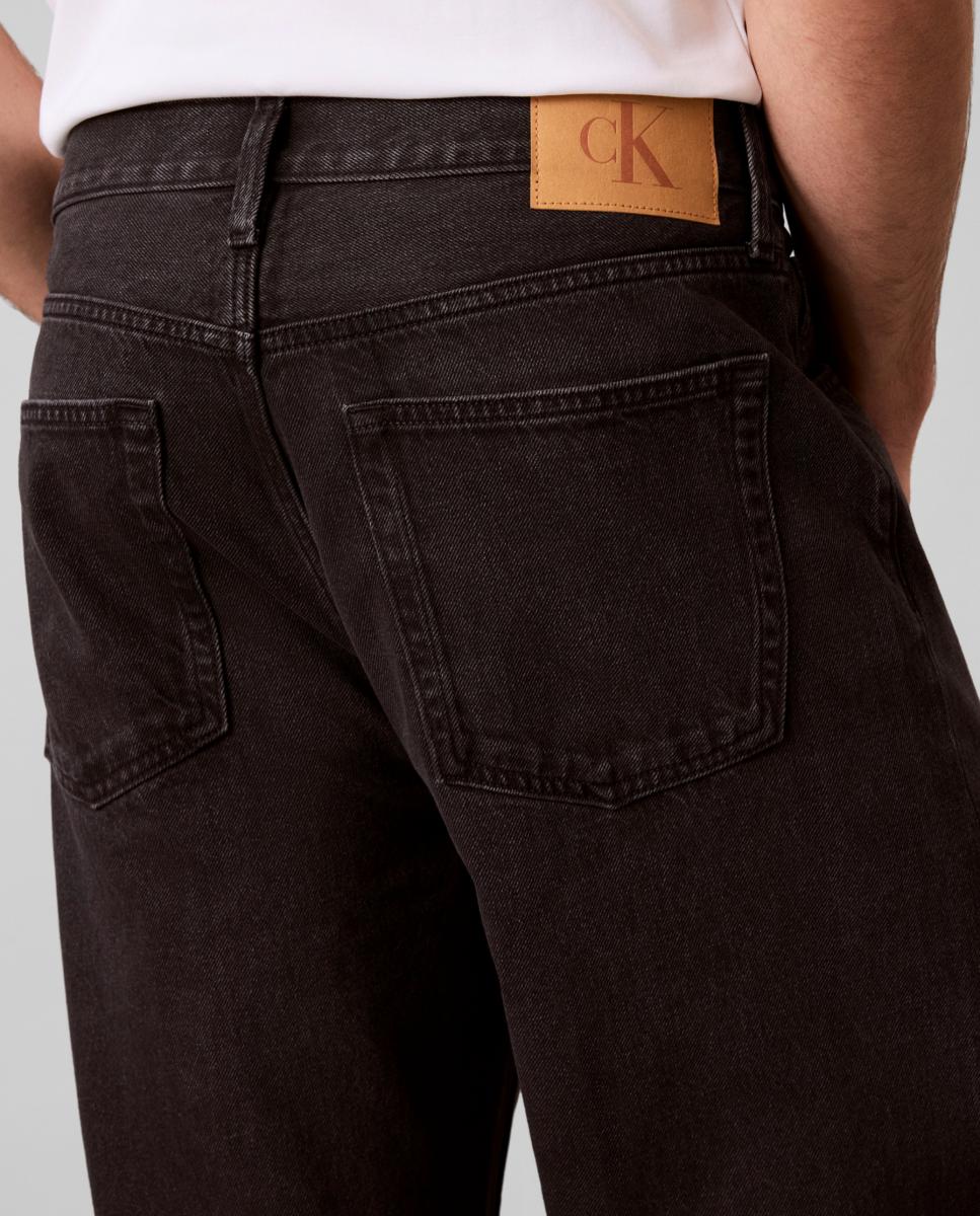 Vaquero Hombre Fit relajado baggy - Calvin Klein Jeans - Negro Negro-5