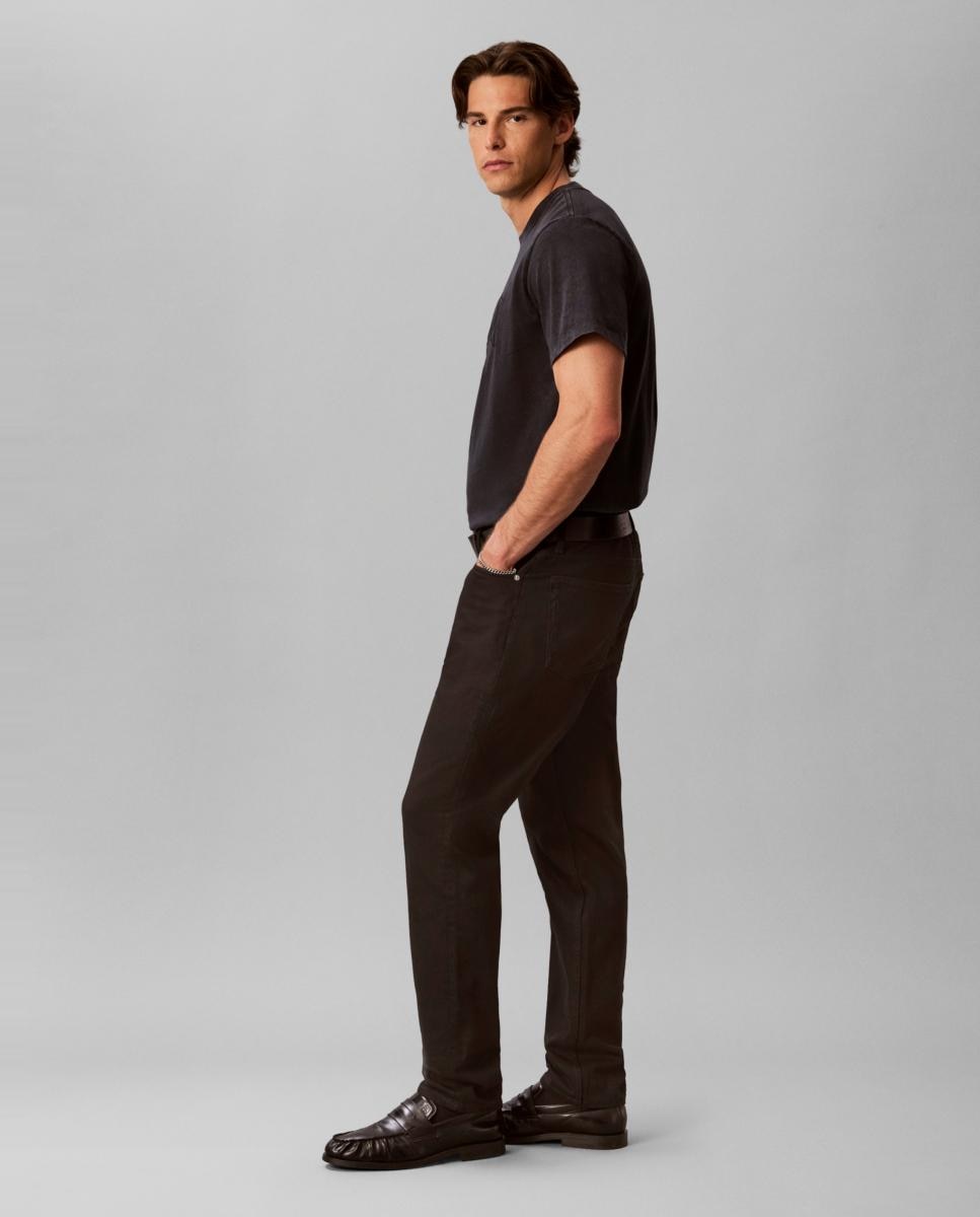 Imagen 6 de Vaquero Hombre Clásico Fit Taper - Calvin Klein Jeans - Negro Negro