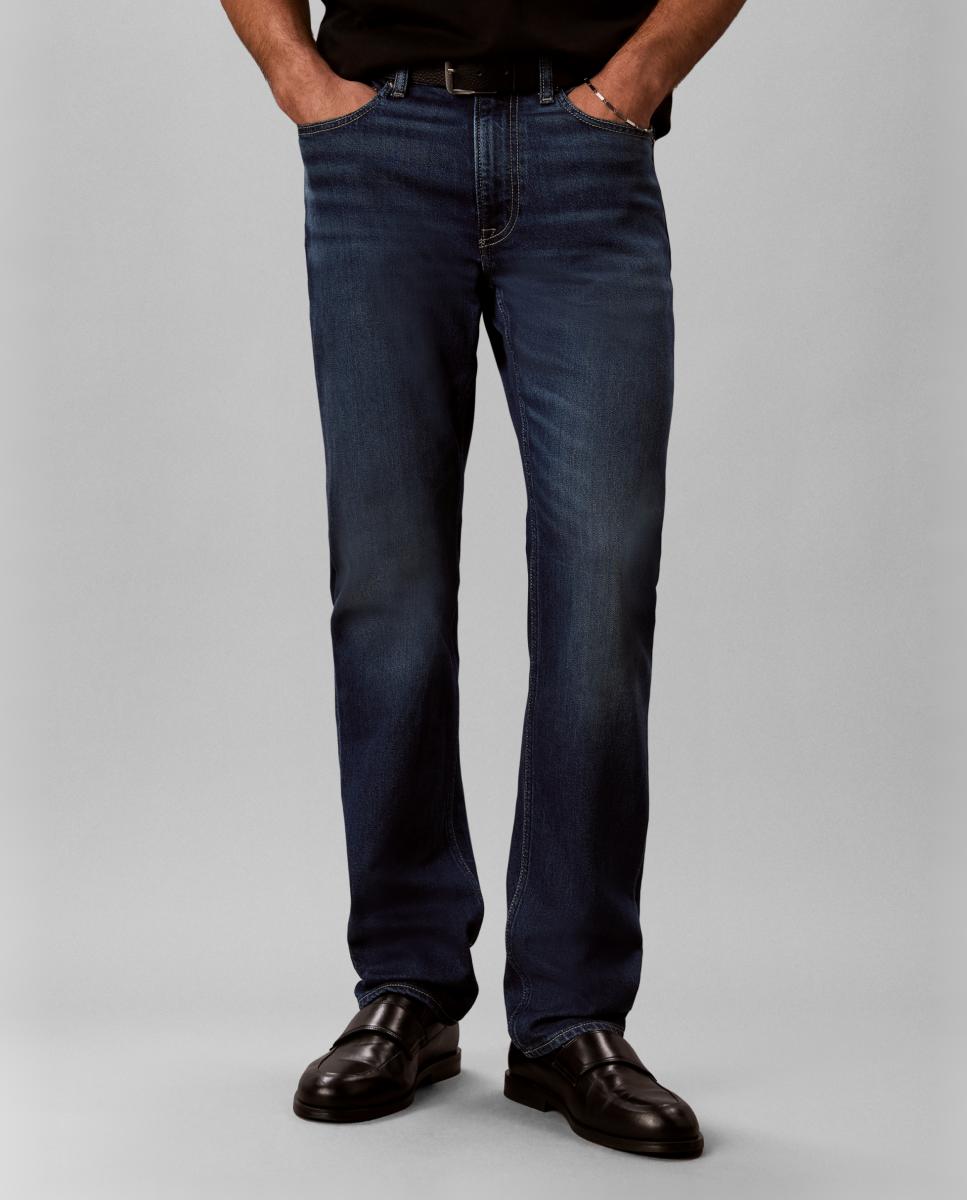 Imagen 2 de Vaquero Hombre Fit Slim - Calvin Klein Jeans - Negro Negro