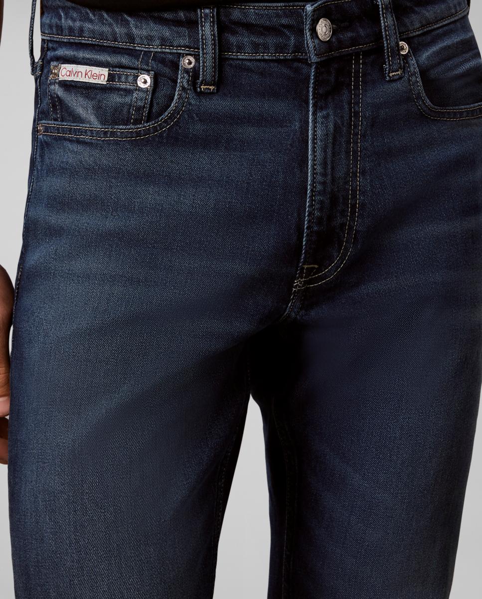 Imagen 4 de Vaquero Hombre Fit Slim - Calvin Klein Jeans - Negro Negro