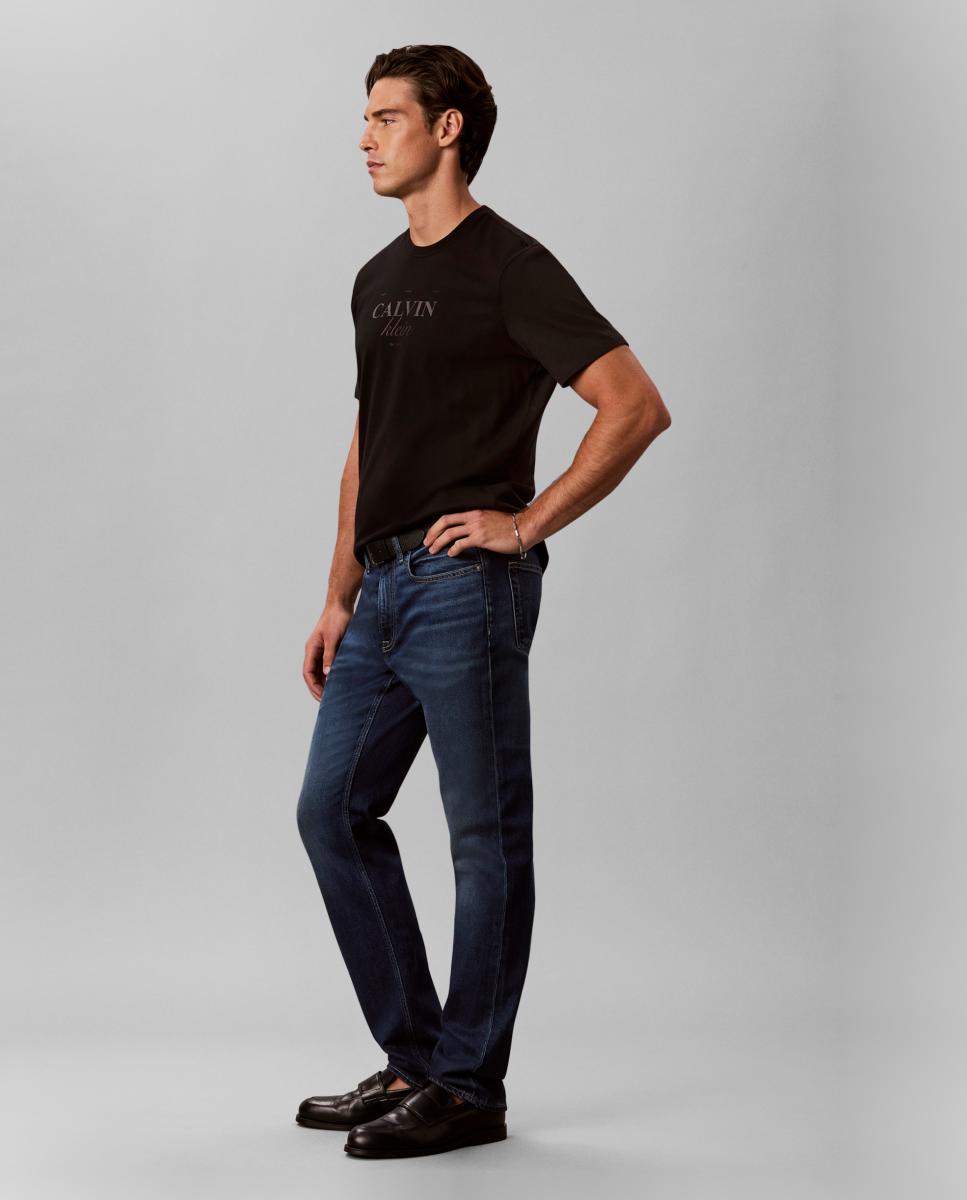 Imagen 5 de Vaquero Hombre Fit Slim - Calvin Klein Jeans - Negro Negro