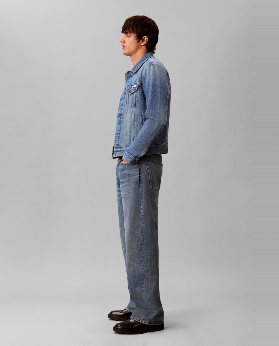 Imagen 6 de Vaquero Hombre Fit Baggy - Calvin Klein Jeans - Negro Negro