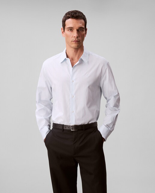 Camisa hombre Oxford de rayas