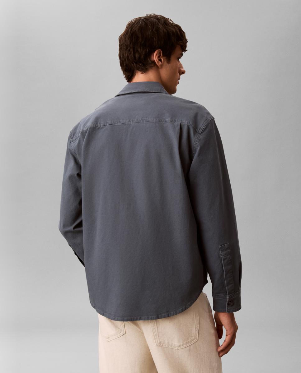Sobrecamisa com Logótipo Azul-2