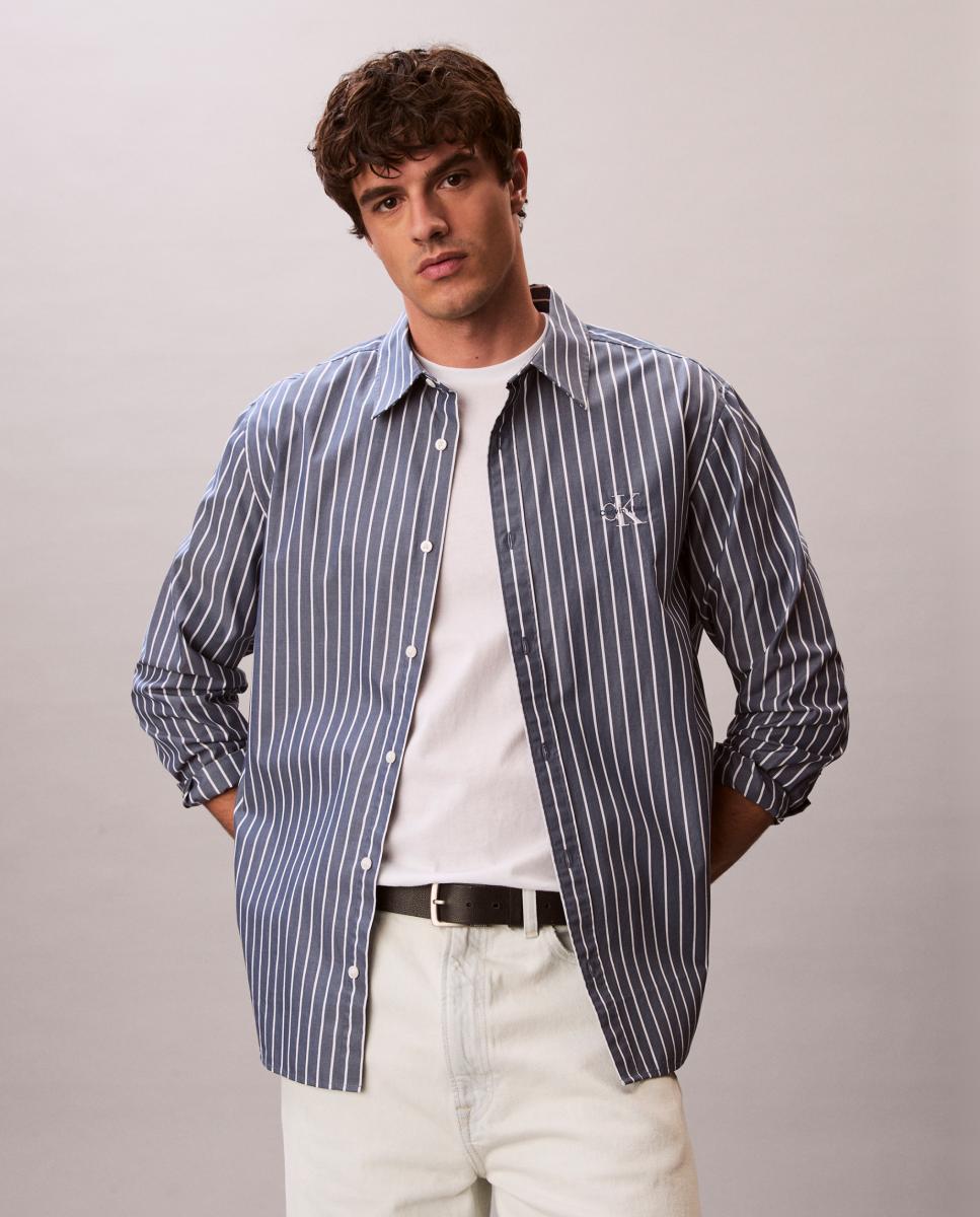 Imagem 0 de Camisa de Popelina Relaxed Fit