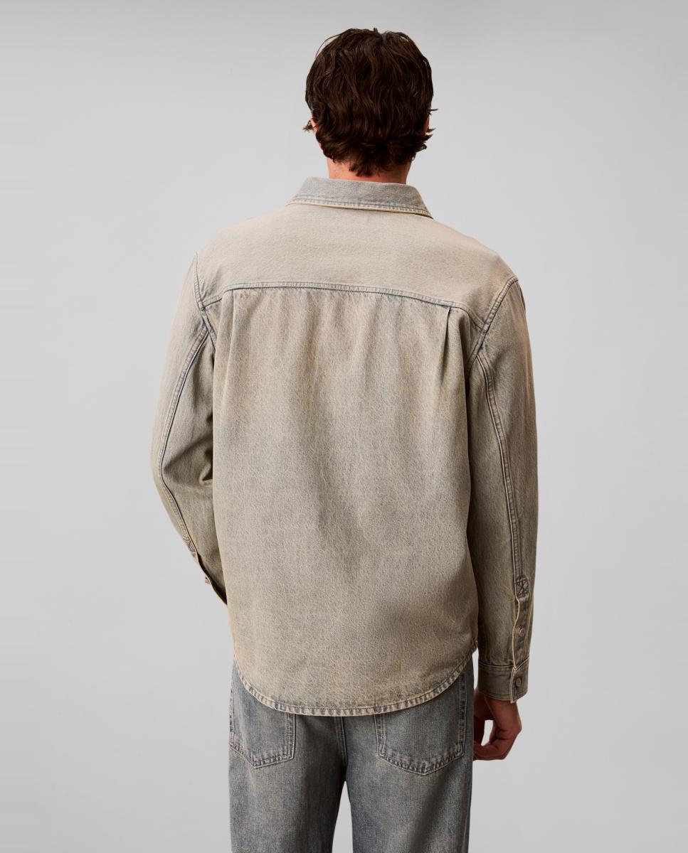 Imagen 2 de Sobrecamisa Vaquera Hombre 90´s - Calvin Klein Jeans - Azul claro Azul claro