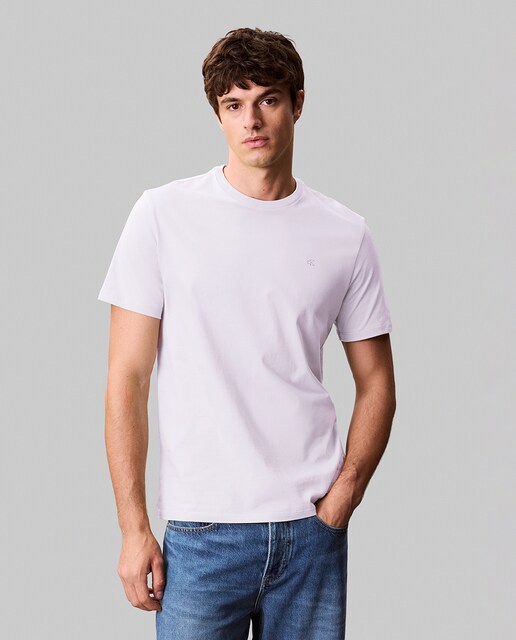 Imagen 0 de Camiseta hombre manga corta con monograma