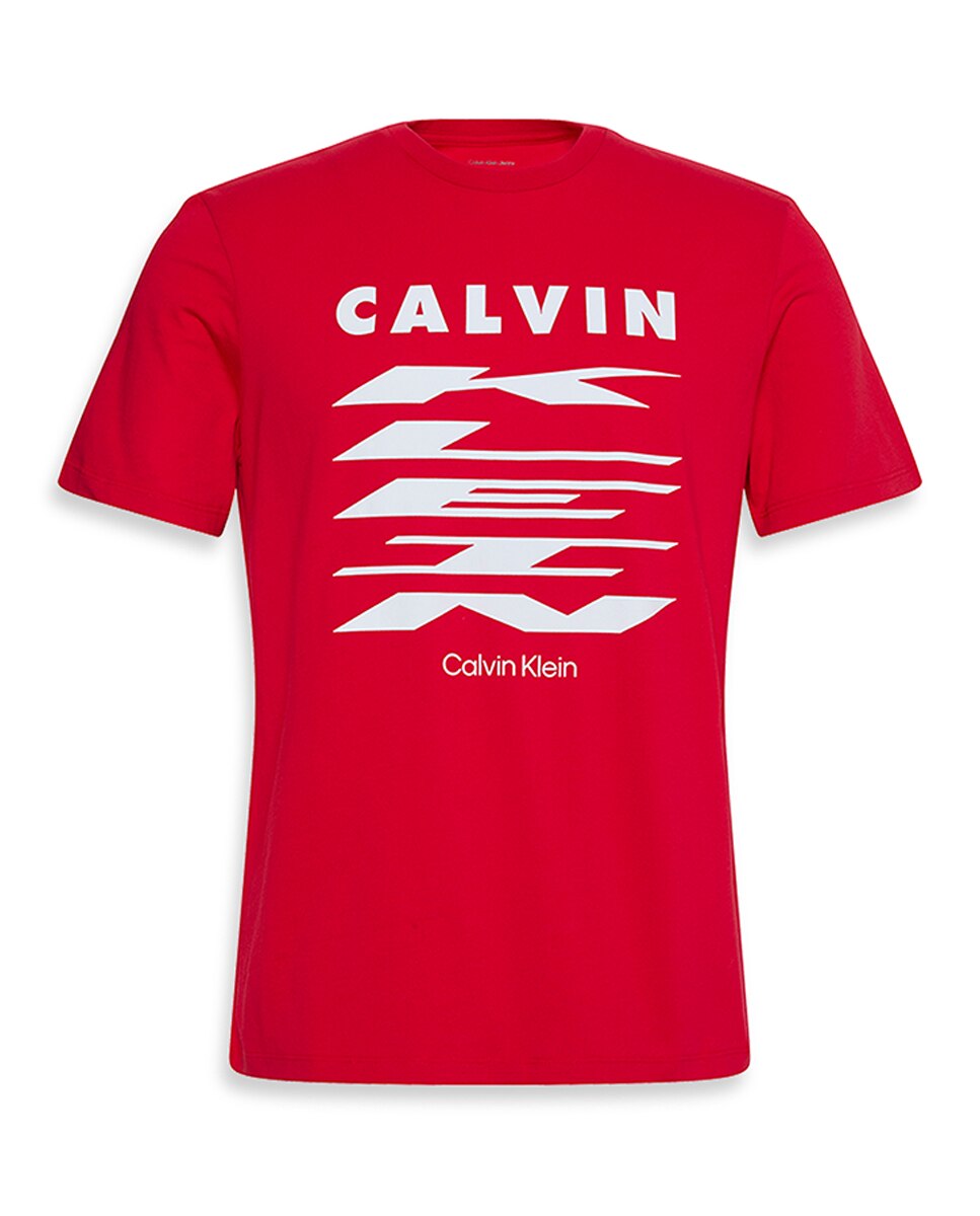 T-shirt com Ilustração Vermelho-5