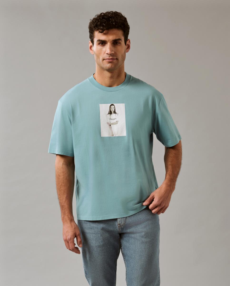 Imagem 0 de T-shirt com Estampado Gráfico Kate Moss