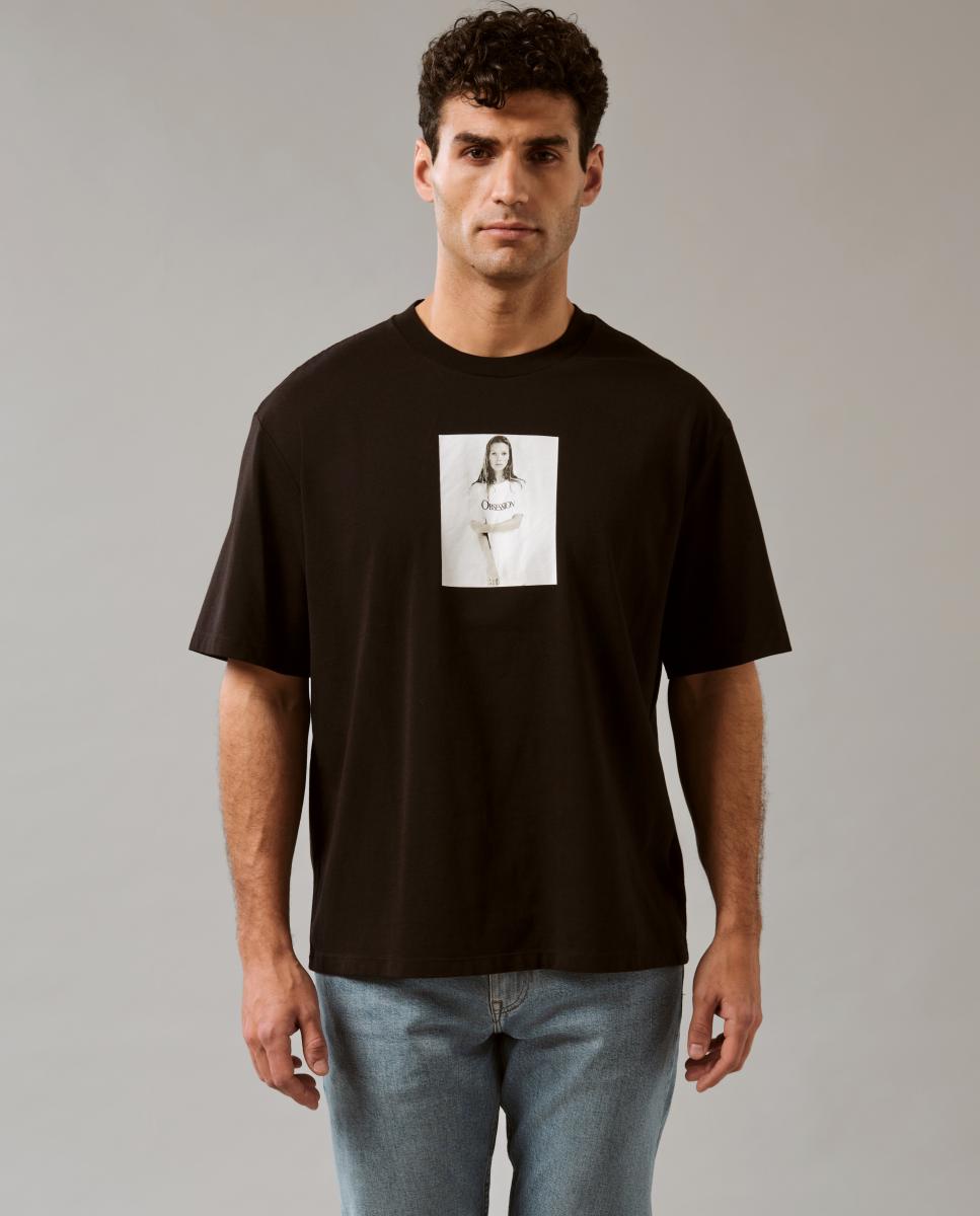Imagem 0 de T-shirt com Estampado Gráfico Kate Moss