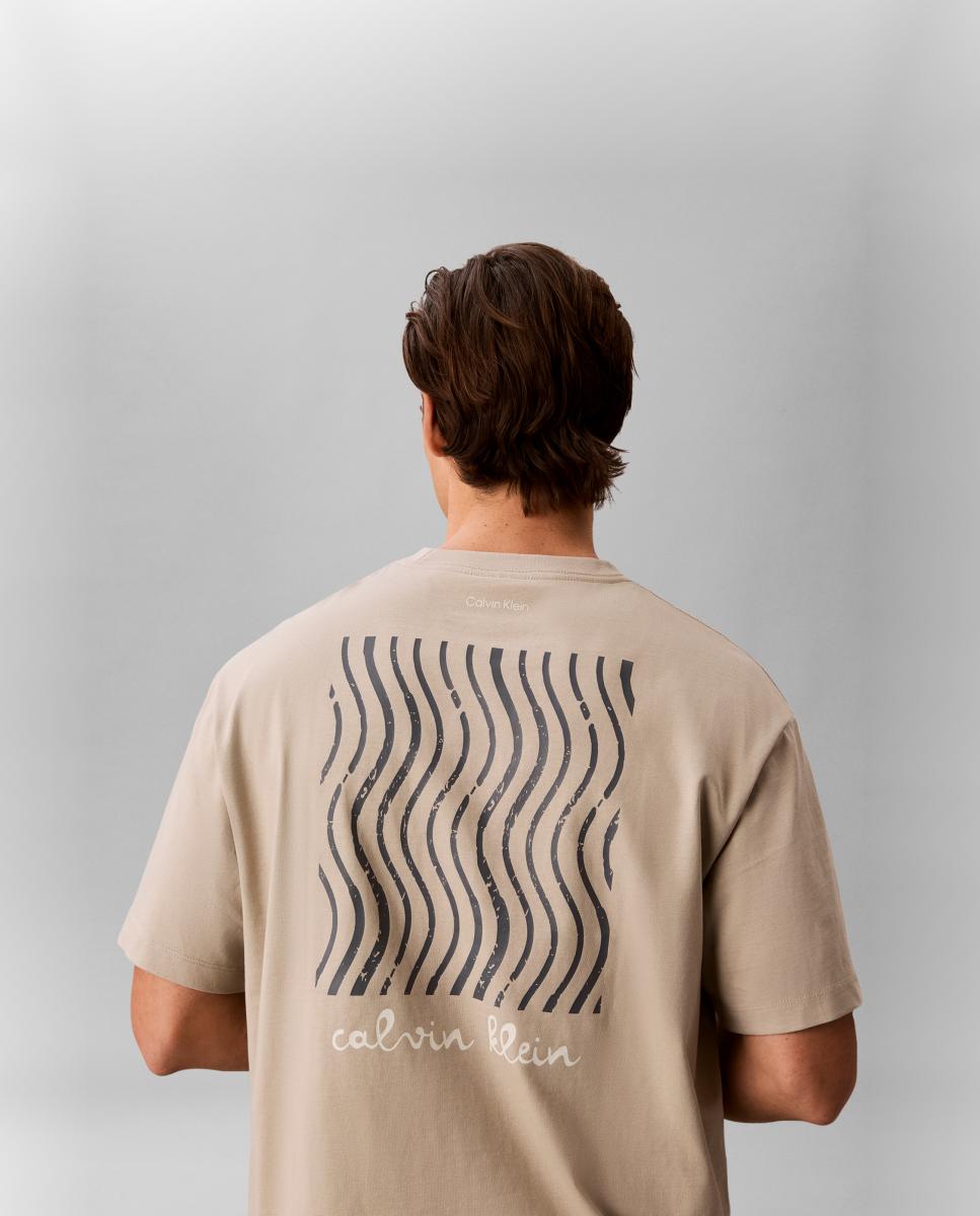 Camiseta Hombre con gráfico - Calvin Klein Jeans - Topo Topo-4