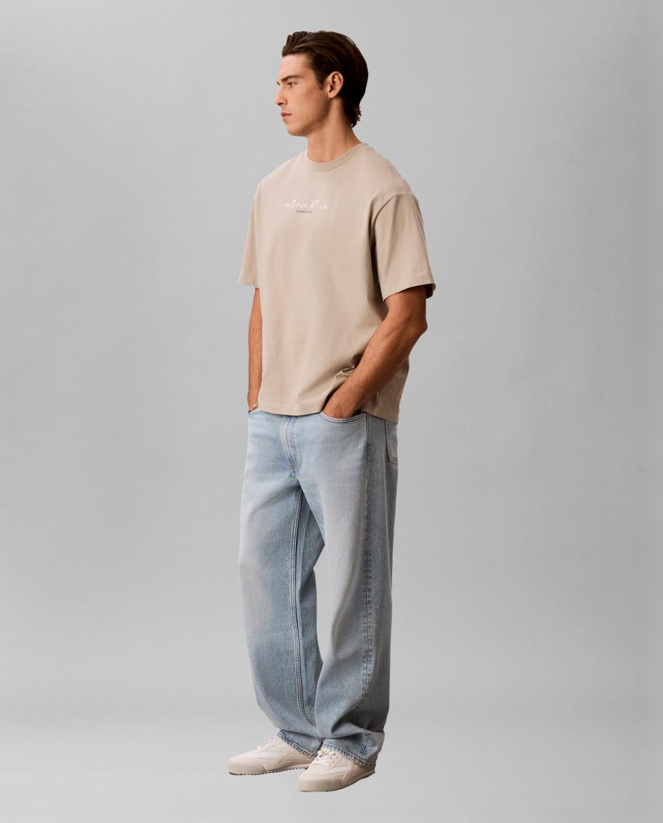 Camiseta Hombre con gráfico - Calvin Klein Jeans - Topo Topo-5