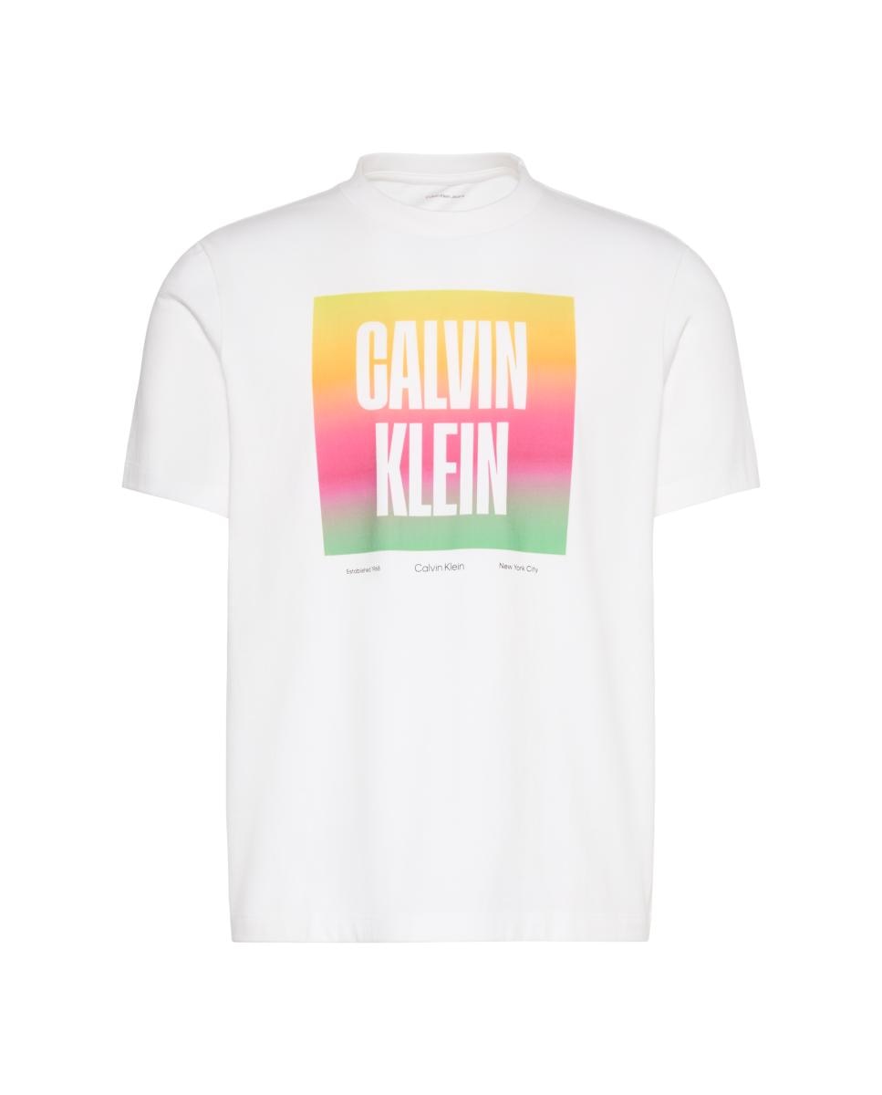 T-shirt com Estampado Gráfico Branco-6