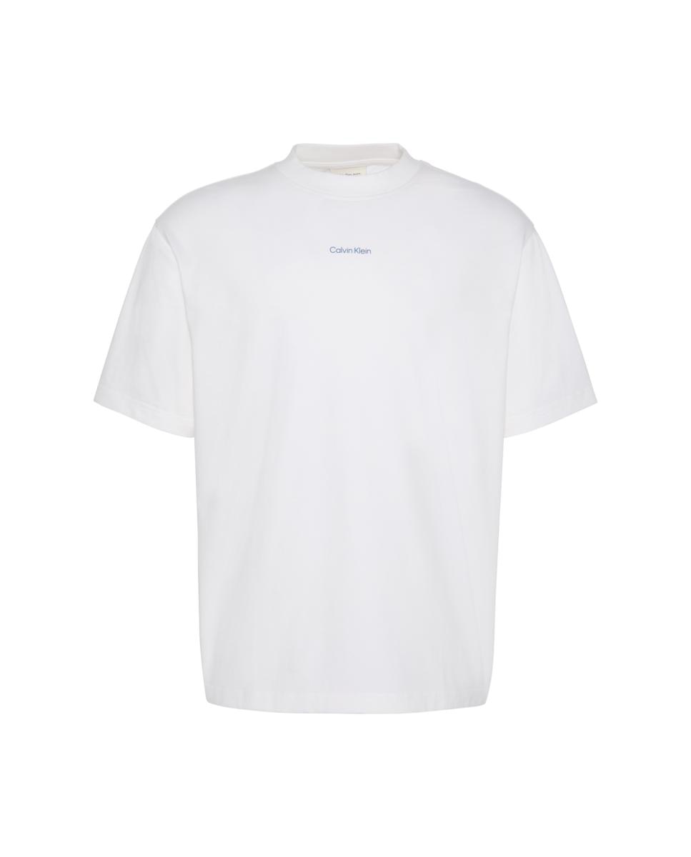 Camiseta Hombre gráfico jeans espalda - Calvin Klein Jeans - Blanco Blanco-5