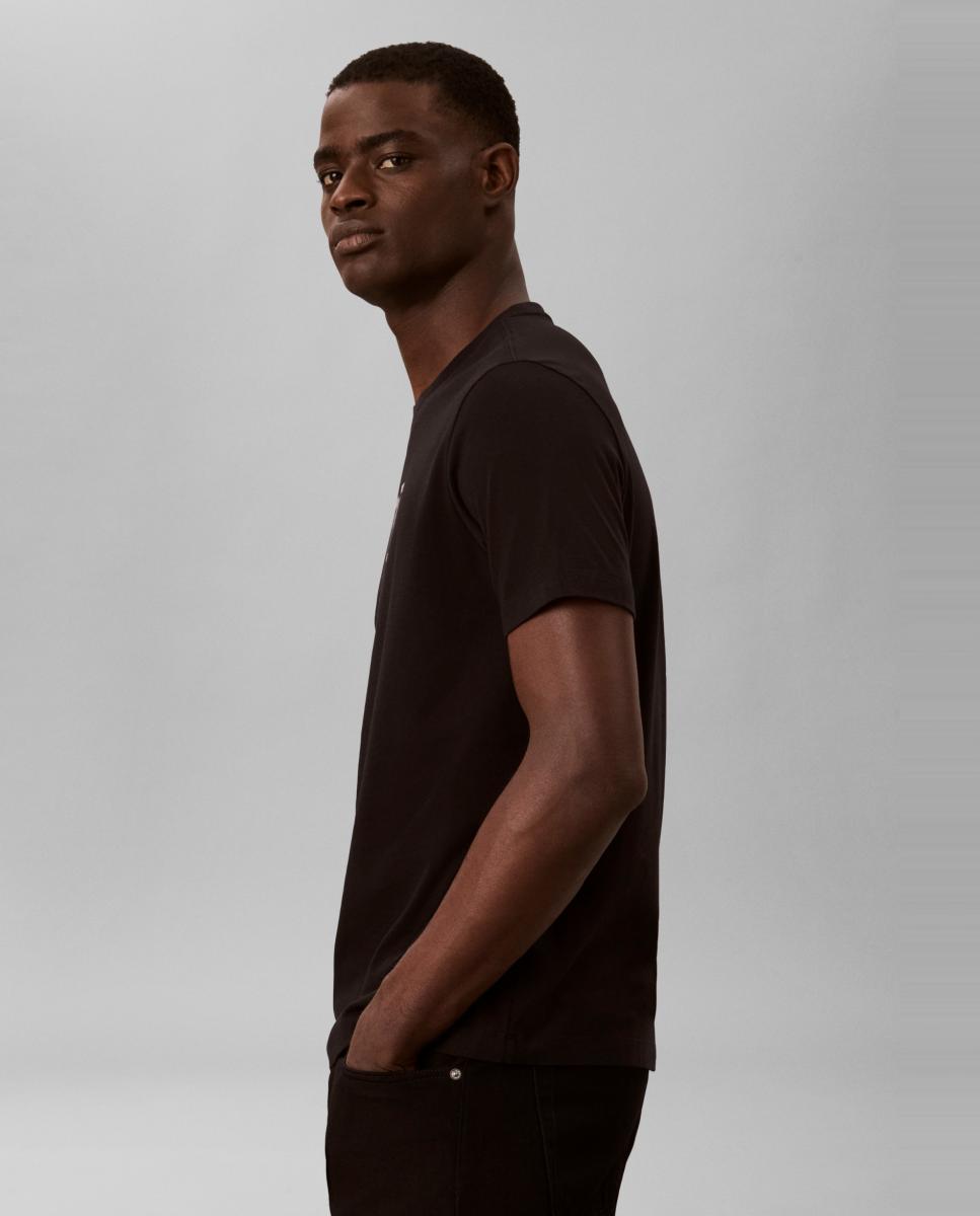 Camiseta Hombre gráfica Calvin box - Calvin Klein Jeans - Negro Negro-4