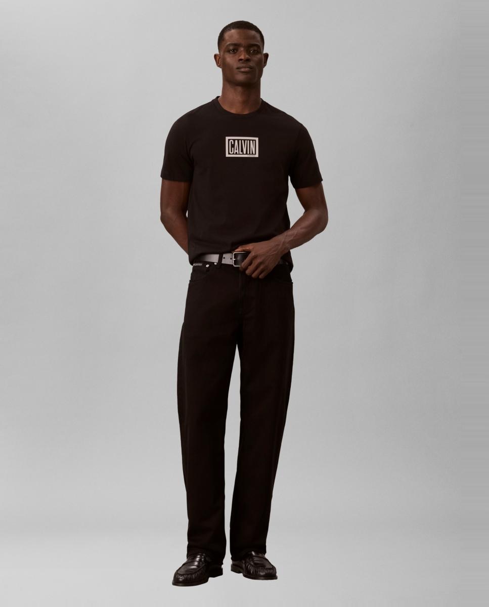 Camiseta Hombre gráfica Calvin box - Calvin Klein Jeans - Negro Negro-6