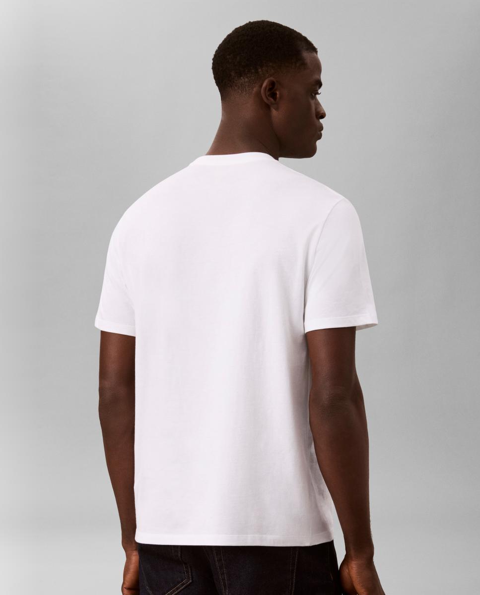 Camiseta Hombre gráfica Calvin box - Calvin Klein Jeans - Blanco Blanco-2