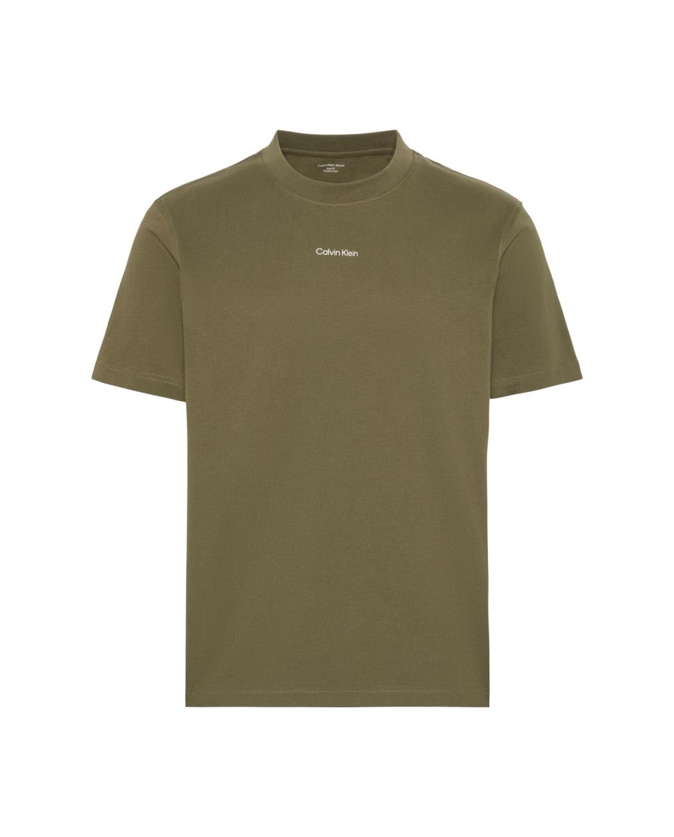 Camiseta Hombre gráfica Calvin espalda - Calvin Klein Jeans - Verde militar Verde militar-5
