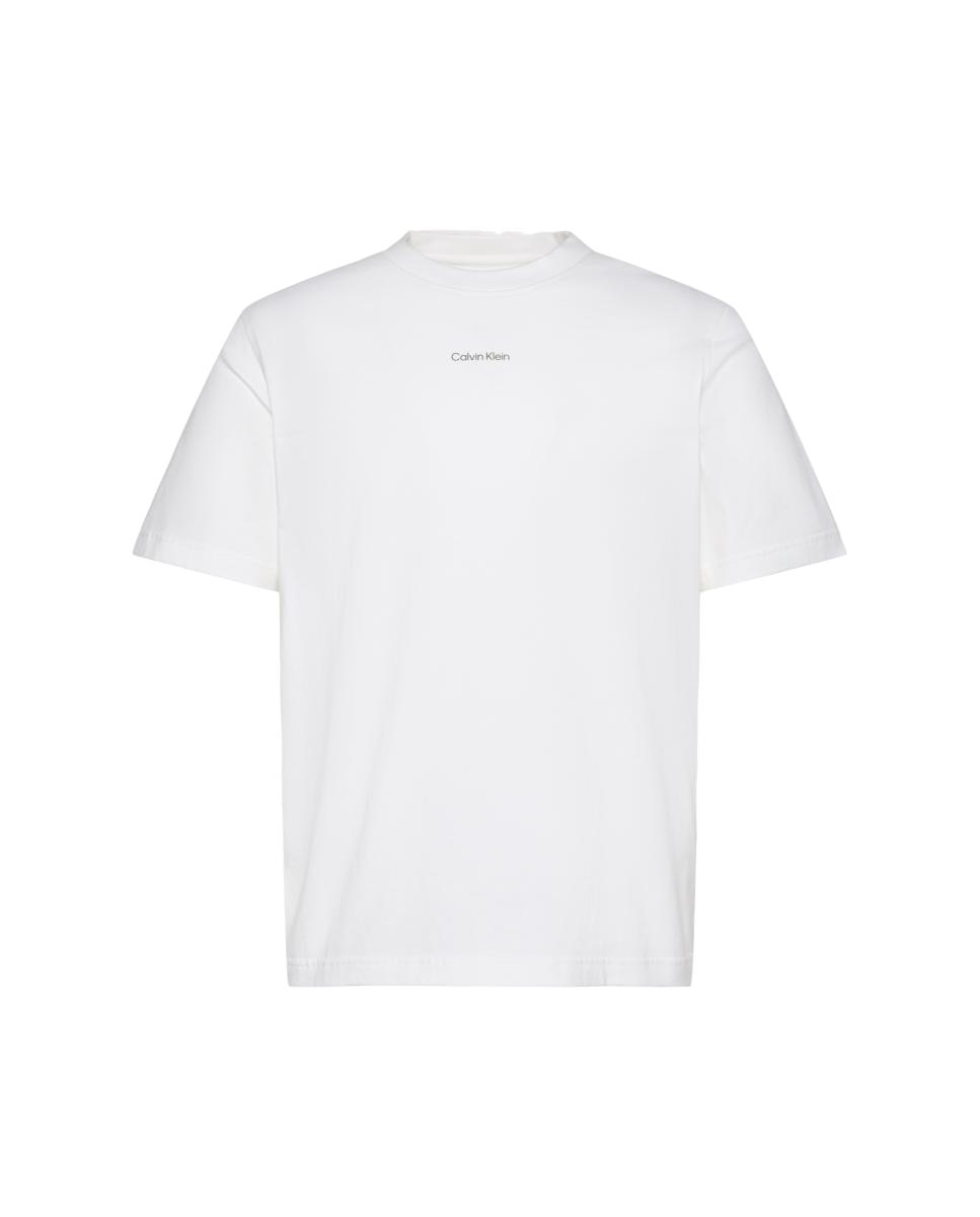 Camiseta Hombre gráfica Calvin espalda - Calvin Klein Jeans - Blanco Blanco-5