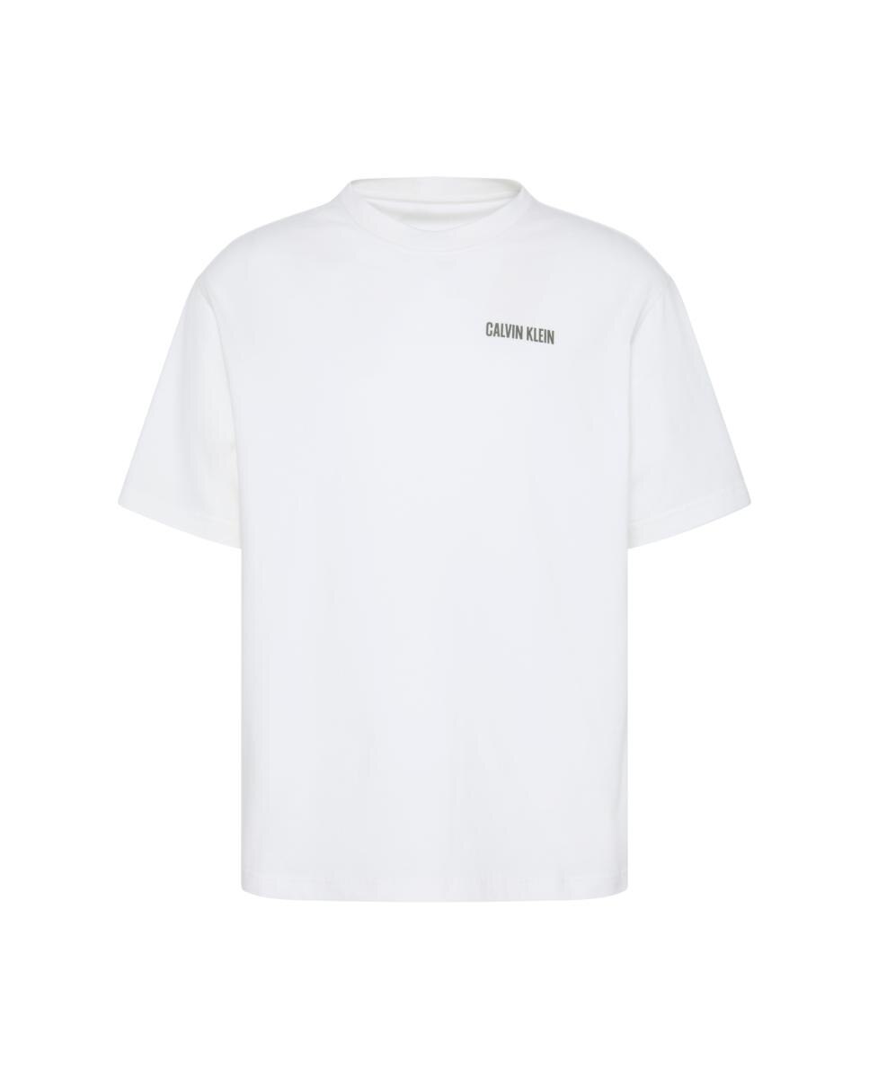 Camiseta Hombre Calvin or nothing espalda - Calvin Klein Jeans - Blanco Blanco-5