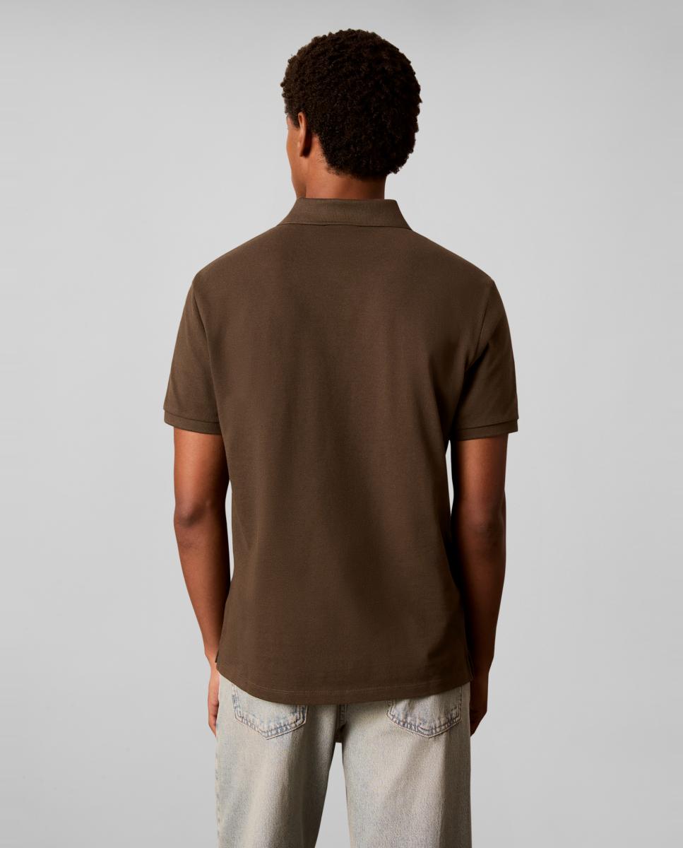 Imagen 2 de Polo Hombre piqué con monogram - Calvin Klein Jeans - Verde oscuro Verde oscuro